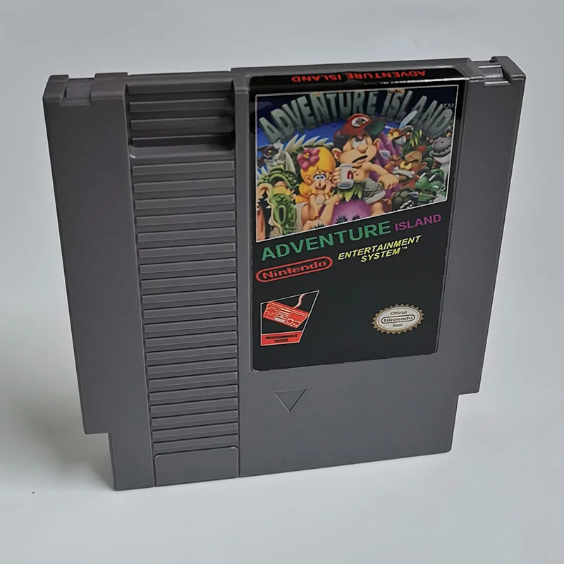 Adventure Island For Nintendo NES - 8 Bit Game Cartridge