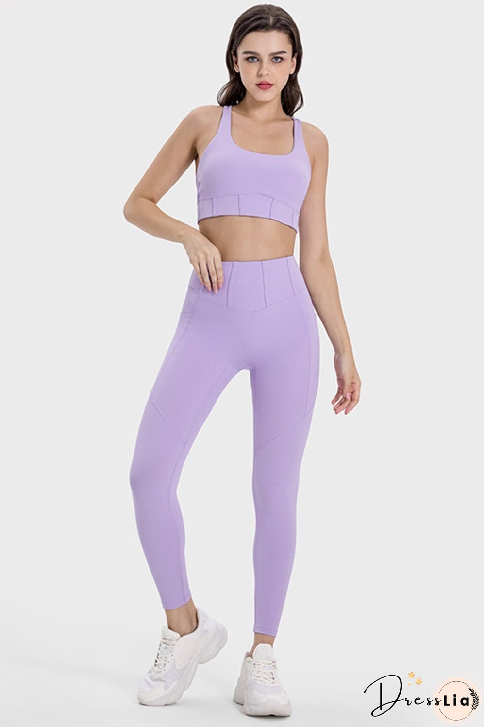 Millennia Square Neck Wide Strap Active Tank