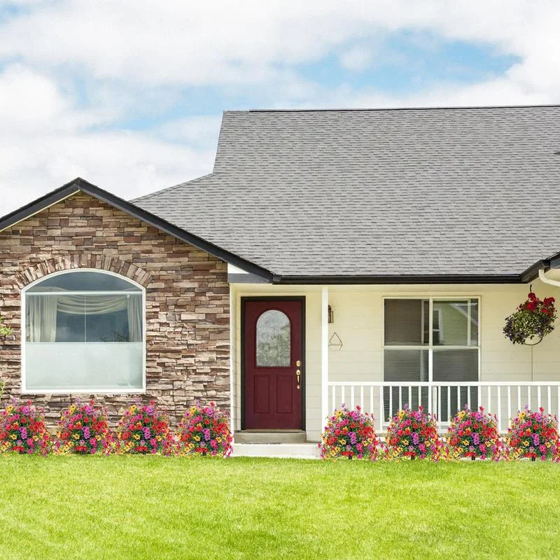 Outdoor Artificial Flower Decoration