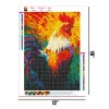 Colorful Chicken  | Full Round Diamond Painting Kits