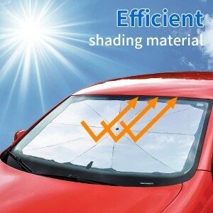(🔥50% OFF ONLY TODAY)Foldable Car Sun Umbrella-Block Heat UV