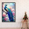 (40*60cm)Peacock - Full Round Drill Diamond Painting