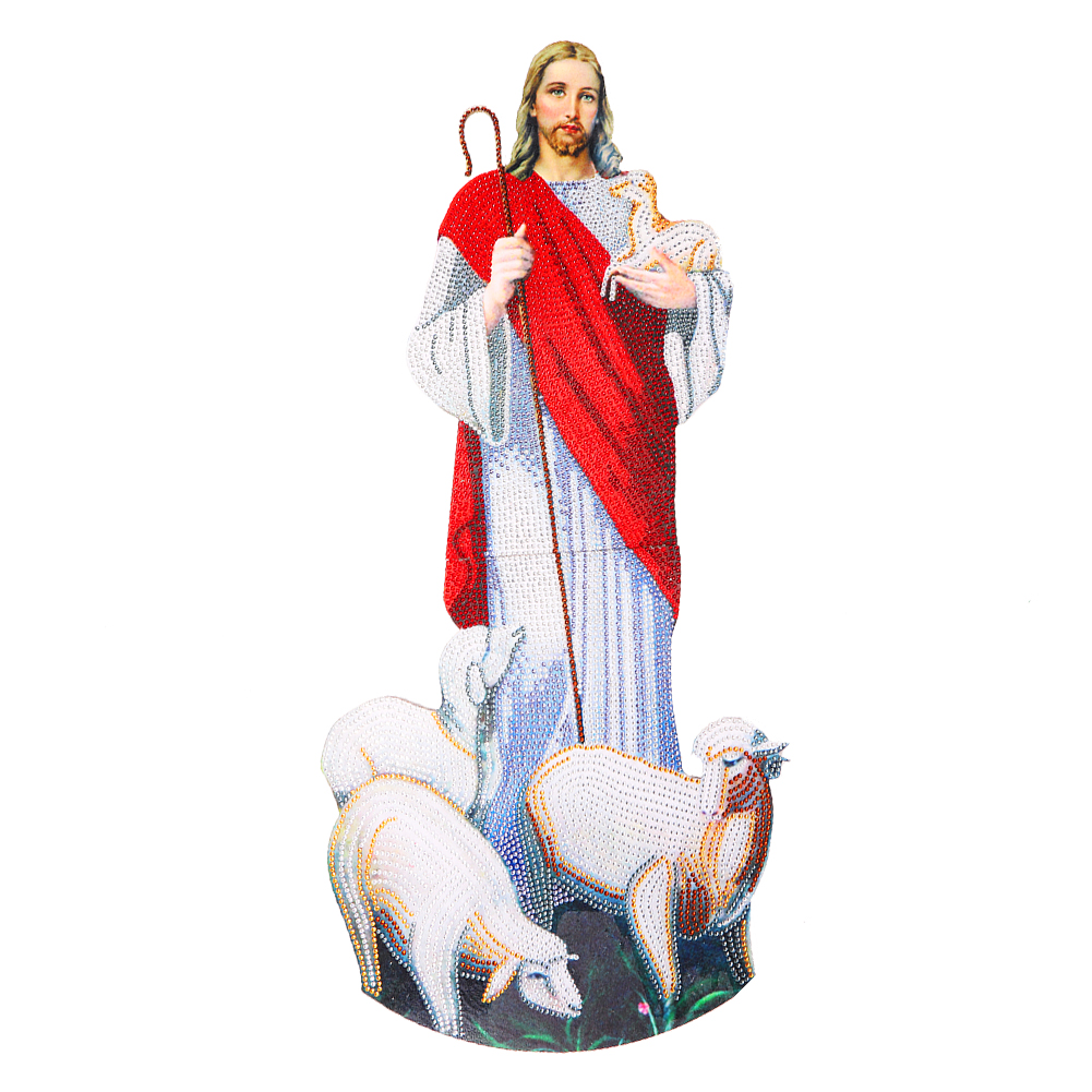 

2pcs Jesus - 5D DIY Craft Sticker, 501 Original