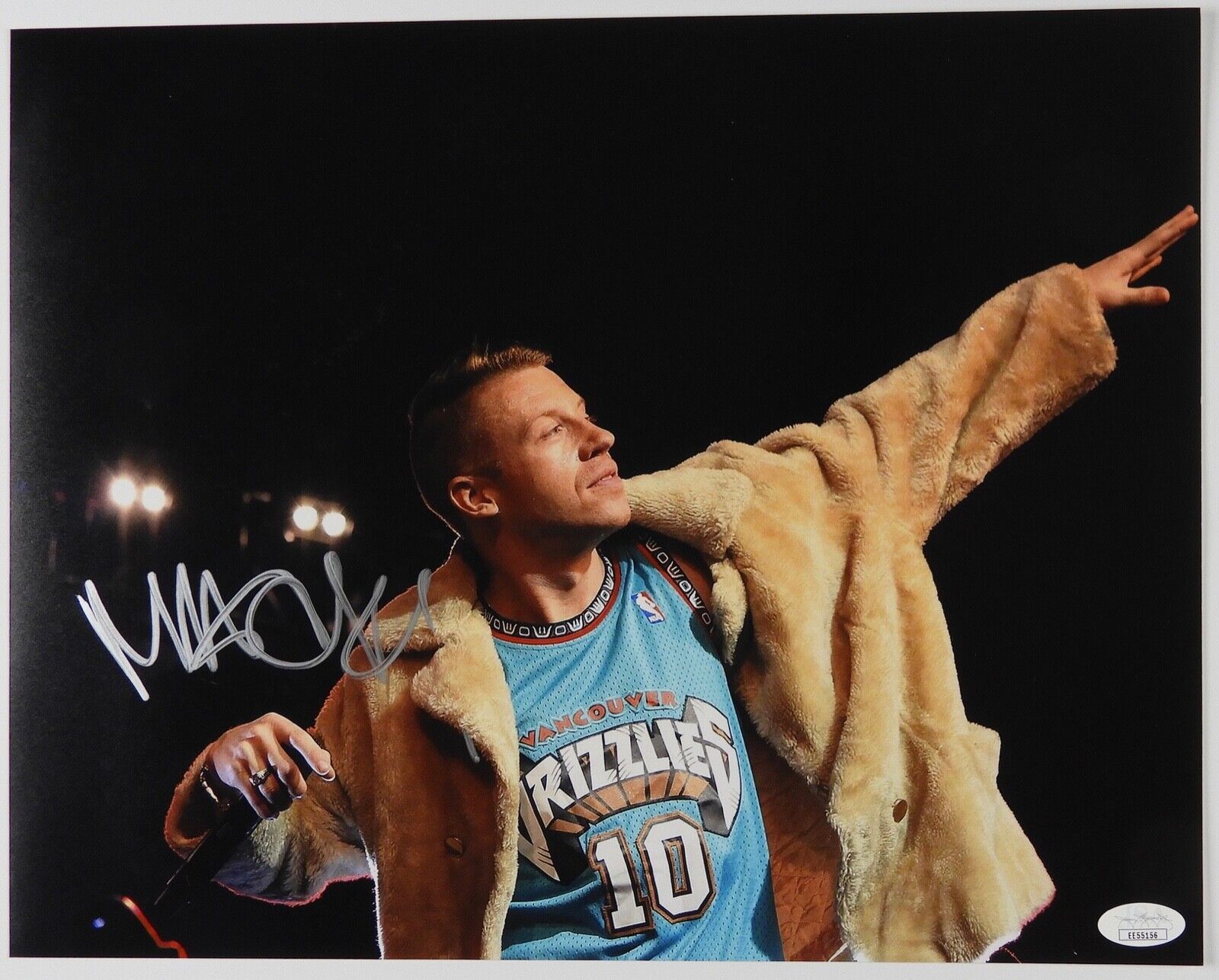 Macklemore 11 x 14 Photo Poster painting JSA Signed Autograph