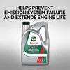 Castrol GTX Full Synthetic High Mileage 0W-20 Motor Oil, 5 Quart