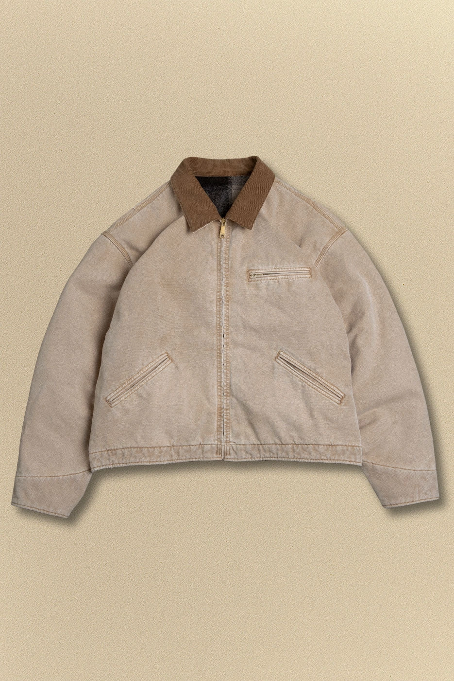 Vintage Workwear Canvas Jacket