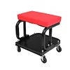 Ynredee Rolling Creeper Seat,Mechanic Stool,Garage Shop Stool on Wheels with Padded Seat & Tool Tray Storage,330 LBS Capacity, Heavy Duty Mechanic Chair Car Detailing Creeper for Workshop,Home