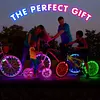LED Bike Wheel Lights Waterproof Bicycle Spoke Lights 16 Colors Bike Tire Lights