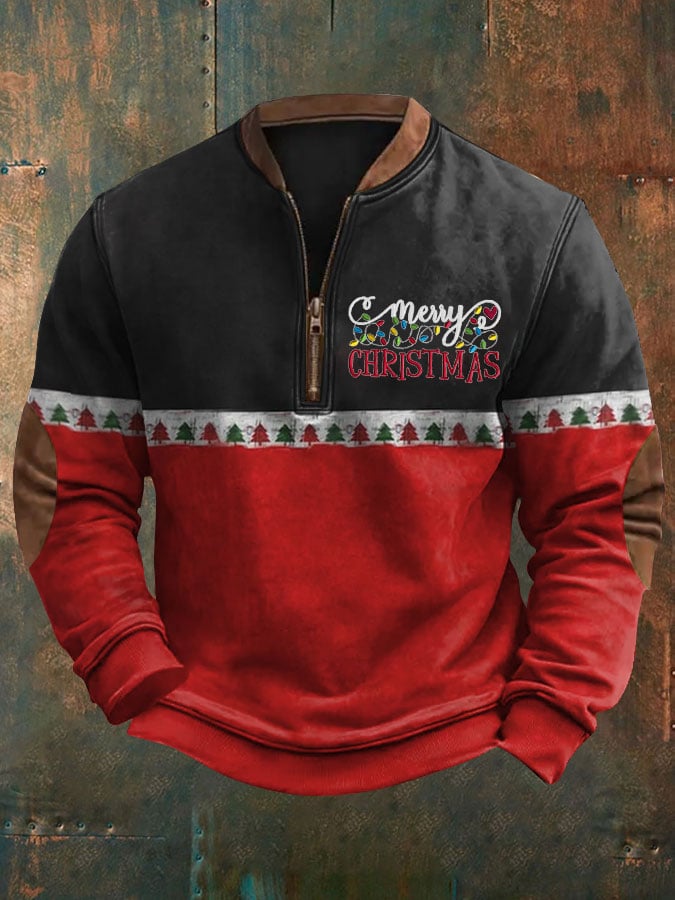 Men's Merry Christmas Casual Pullover
