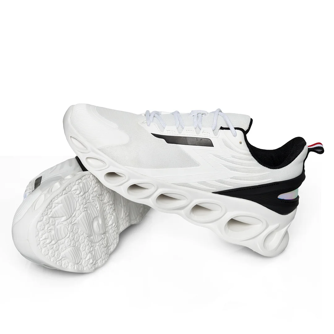 Softsfeel Women's Relieve Foot Pain Perfect Walking Shoes - White