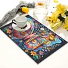 (42.5*29.5cm)Animal Diamond Painting Placemat Heat Resistant Diamond Art Table Mat(Butterfly)