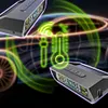 Solar/USB Powered Tire Pressure Monitor System with 4 Sensors for Trailers Cars