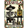 Tequila - Panneaux en &eacute;tain m&eacute;tallique(20*30cm/30*40cm)
