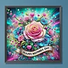 Diamond Painting-DIY Crystal Rhinestone Mother's Day Flower