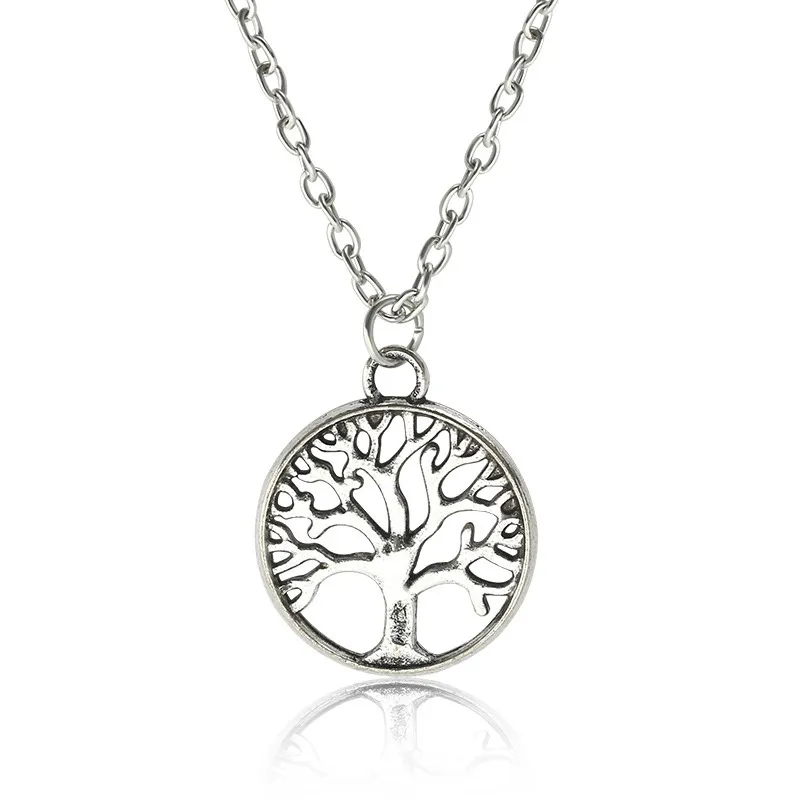Comstylish Vintage Viking Tree Of Life Hollow Carved Necklace
