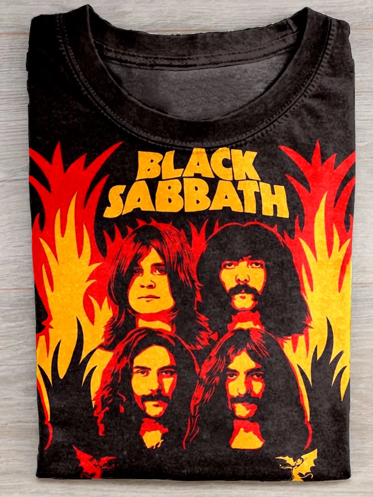 Eagerlys  Black Sabbath-1 T-shirt Eagerlys