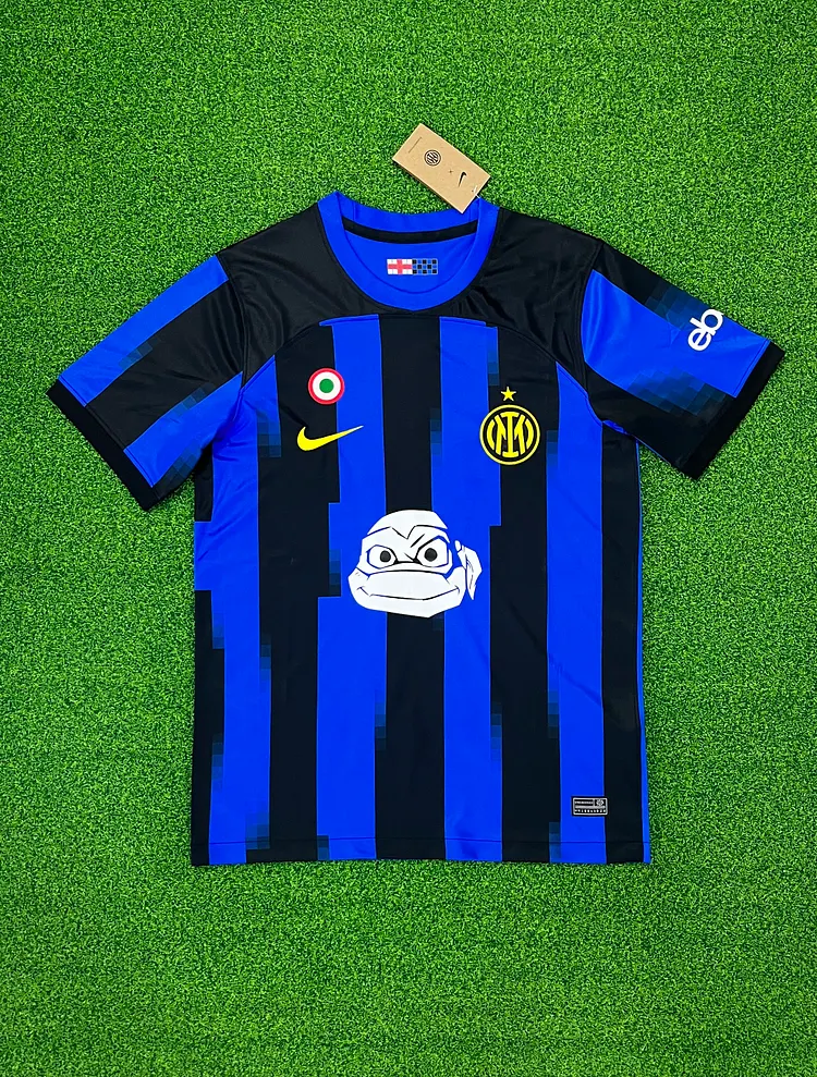 2024-25 Inter Milan Teenage Mutant Ninja Turtles Co-branded Jersey