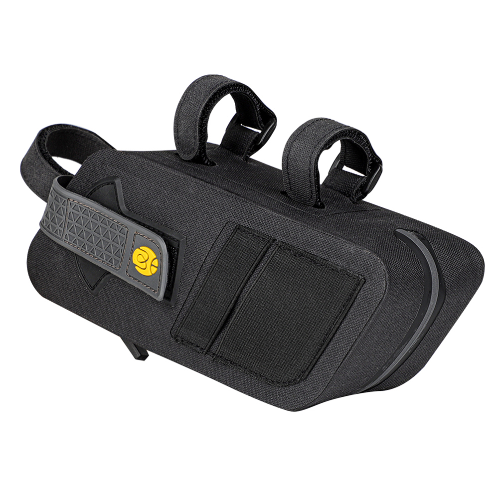 

WEST BIKING Cycling Bicycle Bike Reflective Top Tube Handlebar Saddle Bags, Black, 501 Original