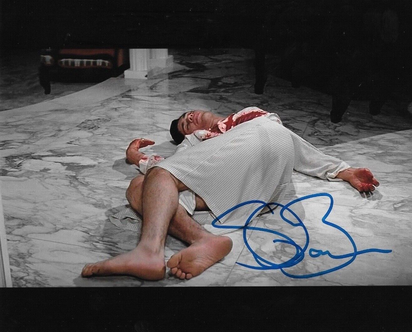 * STEVEN BAUER * signed 8x10 Photo Poster painting * SCARFACE MANNY * PROOF * COA * 33