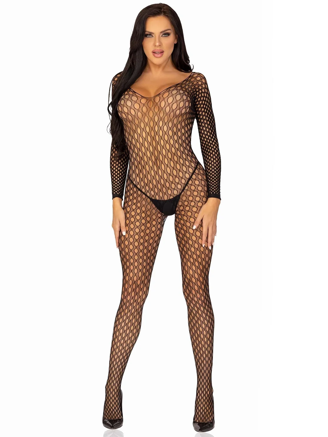 Caught Feelings O-Net Bodystocking