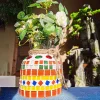 DIY Mosaic Art Flower Glass Vase Material Package Handmade Design Kit