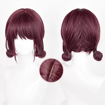 [Wetrose] Nina Iseri Girls Band Cry Cosplay Costume Red Coat Gaaruzu Bando Kurai Wig Full Set
