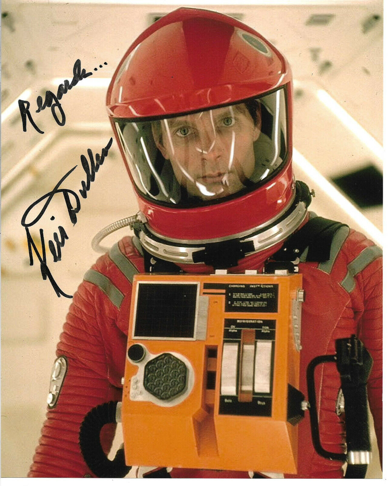 Keir Dullea Signed 8x10 Photo Poster painting Autograph, 2001: A Space Odyssey, David Bowman