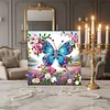 (Pre-Framed)Butterfly-Special Shape Diamond Painting Kit(25x25cm)