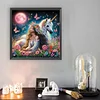 Unicorn Girl - Crystal Rhinestone Diamond Painting