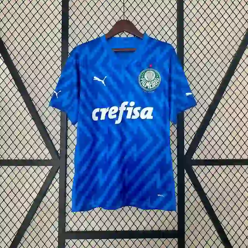 24/25 Goalkeeper Palmeiras Blue Soccer Jersey
