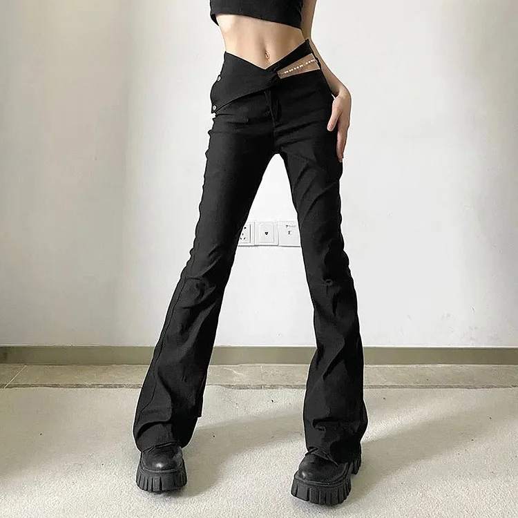 Punk Grunge Streetwear Pants