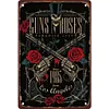 Guns N' Roses - Panneaux en &eacute;tain m&eacute;tallique(20*30cm/30*40cm) - Musique