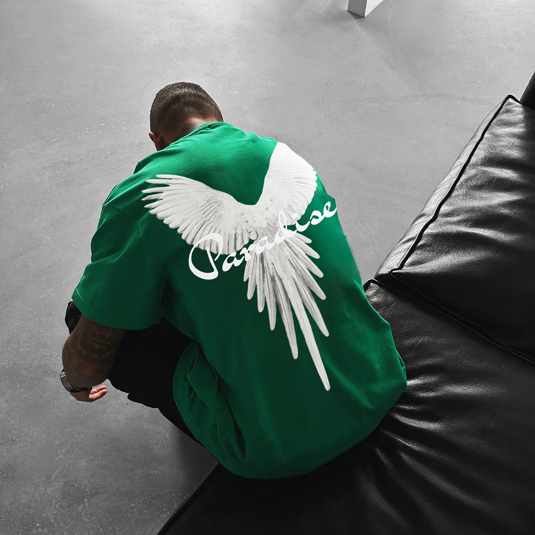 Oversize Parrot Retro Tee