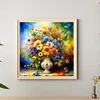 Diamond Painting -DIY Full Round Drill Flowers Oil Painting(40*40CM）