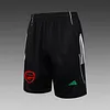 2025/2026 Arsenal Pre-Match Training Black Vest+Shorts Football1:1 Thai Quality