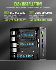 AMD Ryzen™ 9 8945HS -- NucBox K11 AMD Ryzen™ 9 8945HS -- NucBox K11