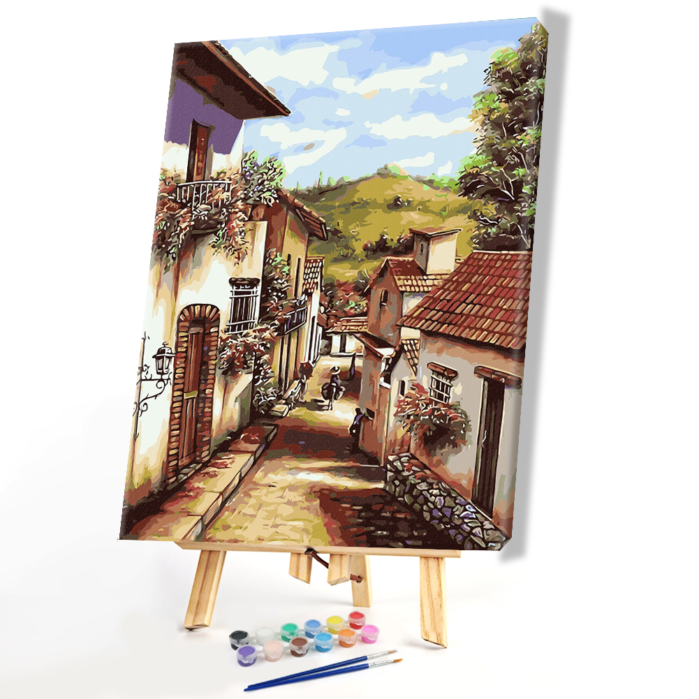 

40*50CM Paint By Numbers-Alley, 501 Original