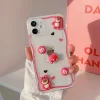 3D Cute Bear Transparent iPhone 7-13 Cases