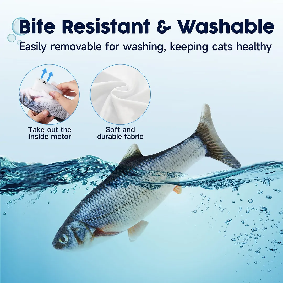 Cat Toys Flopping Fish
