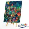 (US Only)Paint By Numbers Kit On Canvas DIY Oil Art House Picture Home Wall Decor40x50cm
