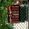 I will drink beer - Metal Tin Signs(8*12Inch/12*16Inch) - Bar