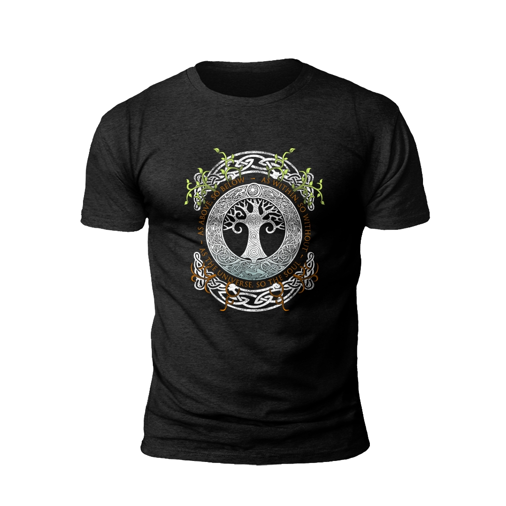 Celtic Tree of Life and Knots T-Shirt
