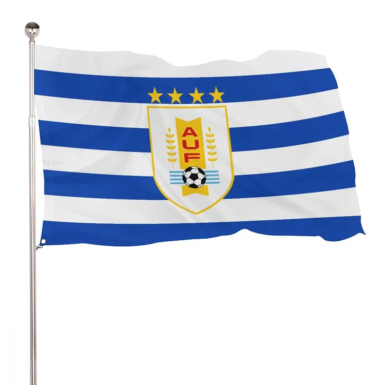 Uruguay Drapeau Drapeau Intérieur Extérieur 90cmX150cm Avec Deux Œillets