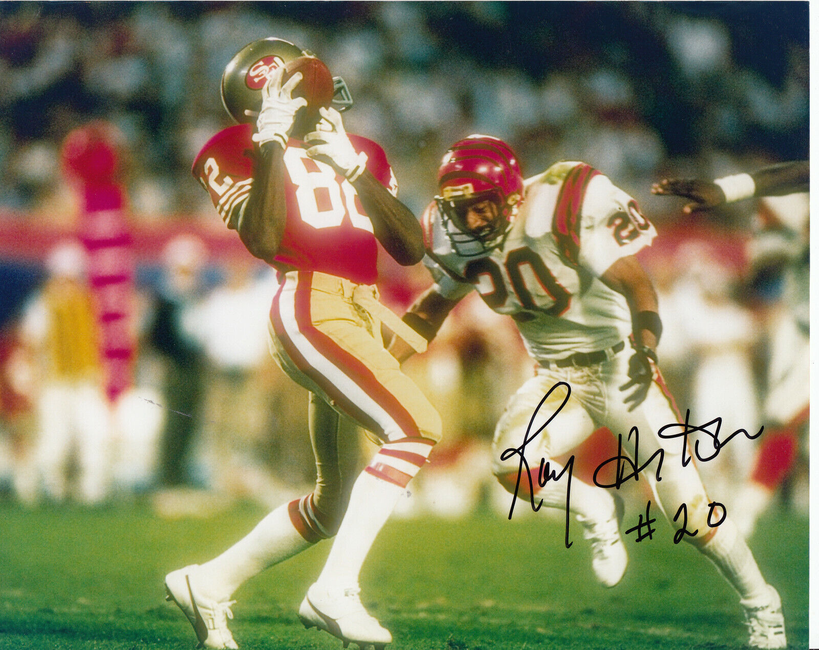 Ray Horton #0 8x10 Signed w/ COA Cincinnati Bengals 032419