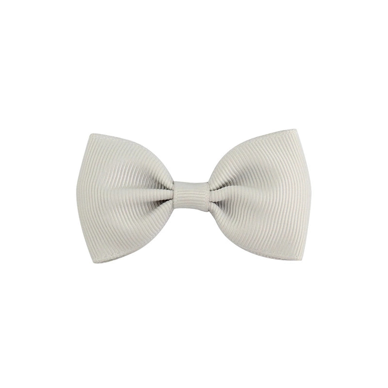 Solid Color Children’s Bow European Version Cute Hairpin Baby Hair Accessories Flat Head Bow Tie 643