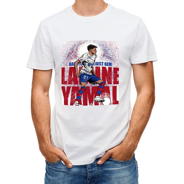 Lamine Yamal Inspired Short Sleeve T-Shirt