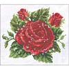 Rose - 9CT Partial Beaded Cross Stitch Kit(27x24cm)