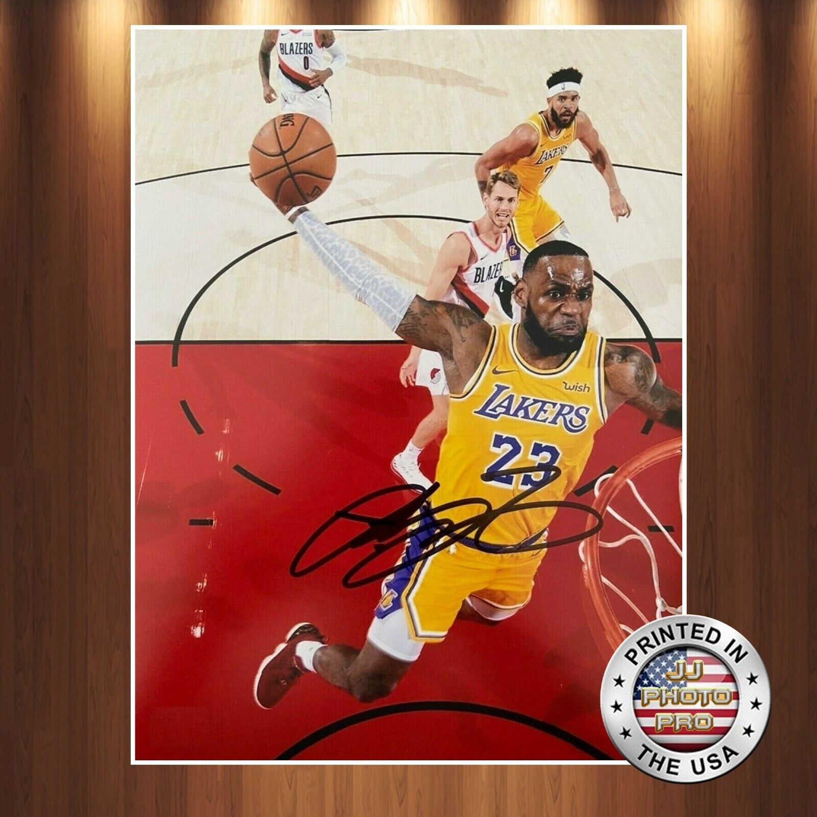 LeBron James Autographed Signed 8x10 Photo Poster painting PREMIUM REPRINT