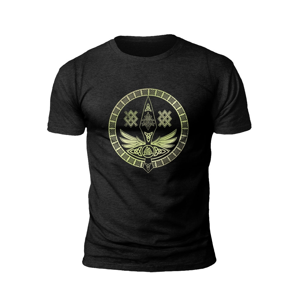 Viking Valor: Winged Sword T-Shirt