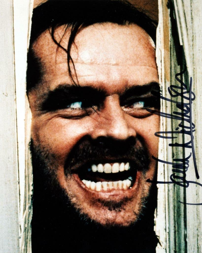 Jack Nicholson The Shining SIGNED AUTOGRAPHED 10 X 8